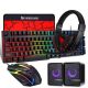 Extralink Gaming Set TF850 5in1 | Set of keyboard + mouse + headphones + pad + speakers | LED backlight