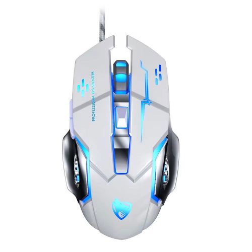 Extralink Gaming Mouse V6 | Gaming mouse | wired, optical, 6400dpi, 6 buttons, LED backlight