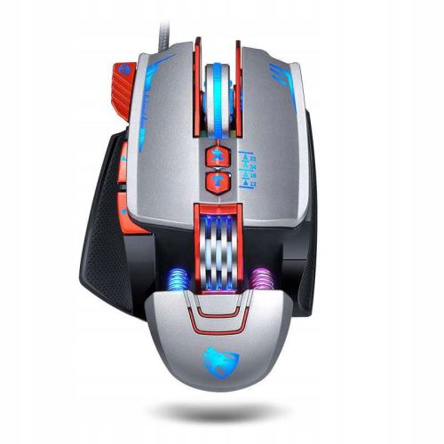 Extralink Gaming Mouse V9 | Gaming mouse | wired, optical, 6400dpi, 8 buttons, LED backlight