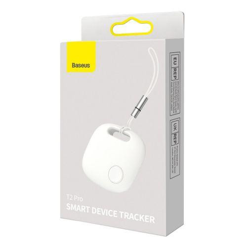 Baseus Home Intelligent T2 Pro Keychain Wireless Key and Other Object Finder BT 5.0 White (FMTP000002)