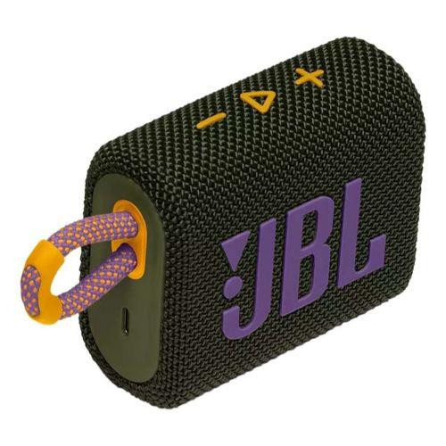 JBL Go 3 Bluetooth Wireless Speaker, hordozható hangszóró, vadzöld EU