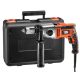 BLACK+DECKER KR1102K-QS Ütvefúró, 1100W, kofferben