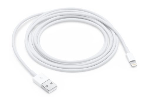 Apple Lightning to USB gyári töltő Kábel 2m - Fehér