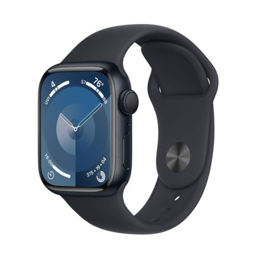 APPLE WATCH SERIES 9 41MM 2024 (GPS) MIDNIGHT ALUMINUM CASE WITH MIDNIGHT SPORT BAND - S/M - MIDNIGHT