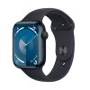 APPLE WATCH SERIES 9 45MM 2024 (GPS) MIDNIGHT ALUMINUM CASE WITH MIDNIGHT SPORT BAND - S/M - MIDNIGHT