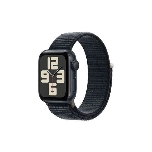 Apple Watch SE (2023) GPS 40mm Mindnight Alu Case, Midnight Black Sport Loop EU MRE03