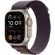 Apple Watch Ultra 2 LTE 49mm Titán Tok - Indigo Alpine Loop szíjjal, M (közepes) méretben