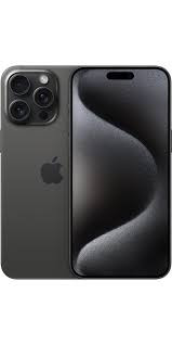 Apple iPhone 15 Pro 256 GB Mobiltelefon, Fekete Titán