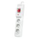 Armac Multi M3 | Power strip | anti-surge system, 3 sockets, 3m cable, gray