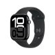 Apple Watch Series 10 GPS 46mm Black Alu Case, Midnight Black Sport Band M/L EU MWWQ3