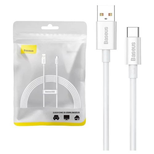 Baseus USB - Type-C Superior Series 480Mbps 100W, 2m White (P10320102214-03)