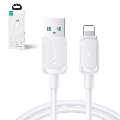 Joyroom USB - Lightning Data Cable, 2.4A, 480Mb/s, 1.2m White (S-AL012A14)