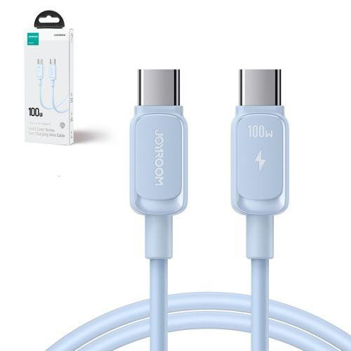 Joyroom Type-C - Type-C Cable 100W, 480Mb/s, 1.2m, Blue (S-CC100A14)