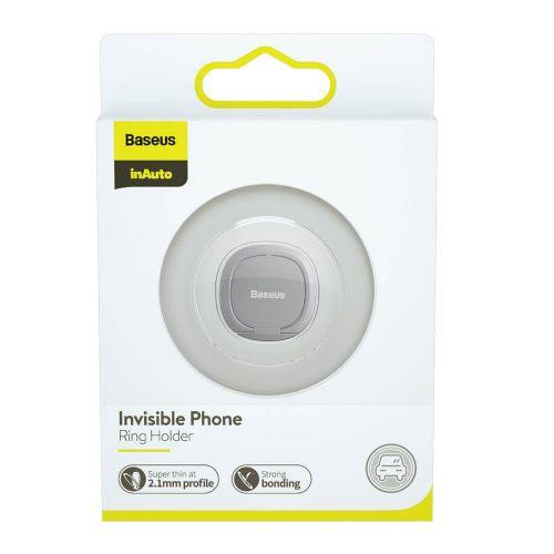 Baseus Tool Invisible Phone Holder Ring Silver (SUYB-0S)