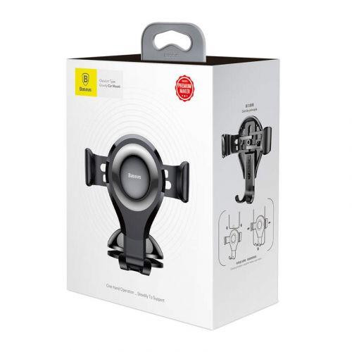 Baseus Car Mount Osculum Type Gravity Black (SUYL-XP01)