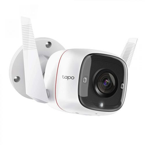 TP-Link Camera Tapo C310 Outdoor Security WiFi Camera 3MP 2.4GHz microDS slot IP66 FFS Night vision White EU