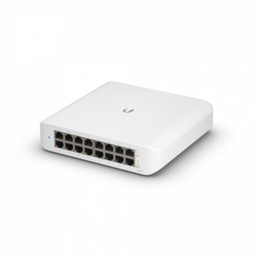 Ubiquiti USW-LITE-16-POE | Switch | UniFi Gen2, 16x RJ45 1000Mb/s, 8x PoE+, 45W