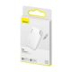 Baseus Home Intelligent T2 keychain mini wireless key and other object finder white (ZLFDQT2-02)